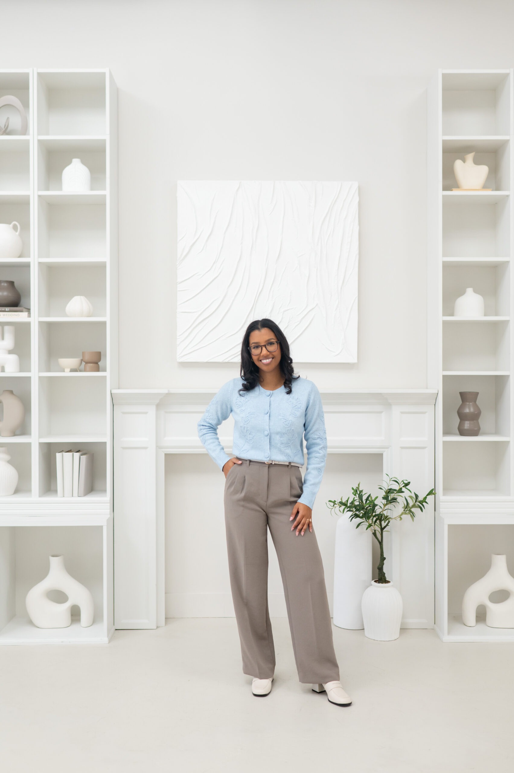 Myah Izzard standing